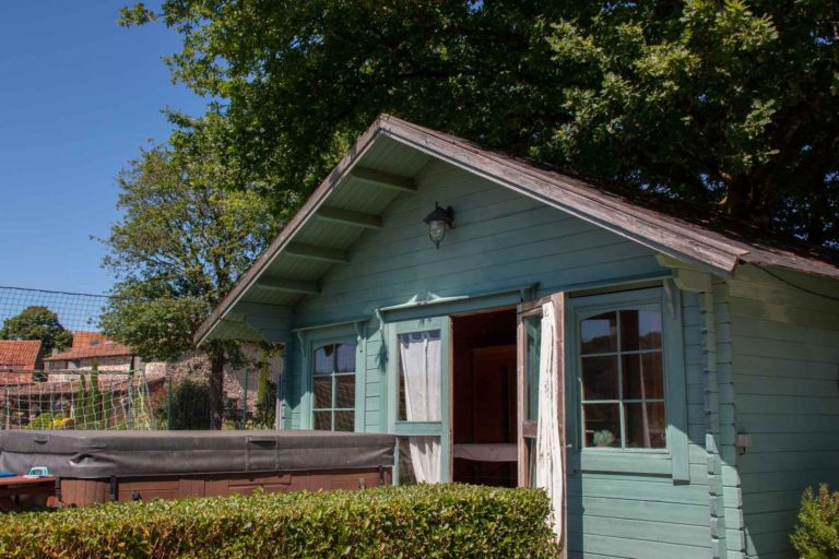 Cabane piscine spa