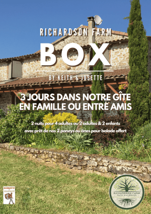 Box – Gîte – 3 jours, 2 nuits, 4 personnes