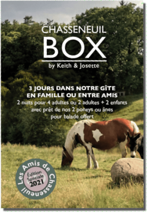 Box – Gîte – 3 jours, 2 nuits, 4 personnes