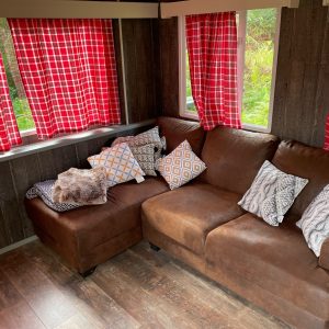 Séjour chalet intérieur