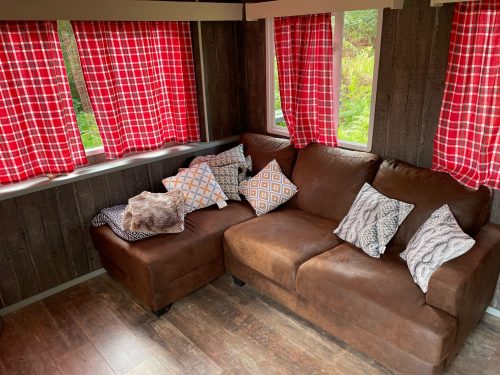 Séjour chalet intérieur