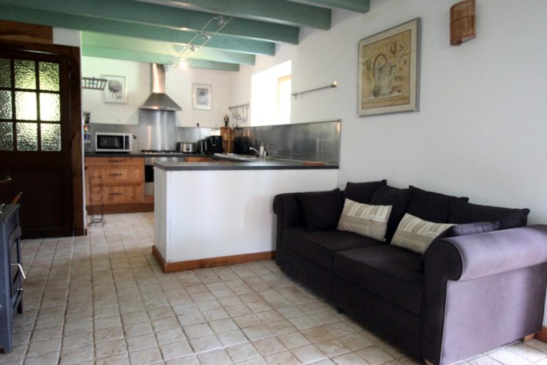 Salon gîte